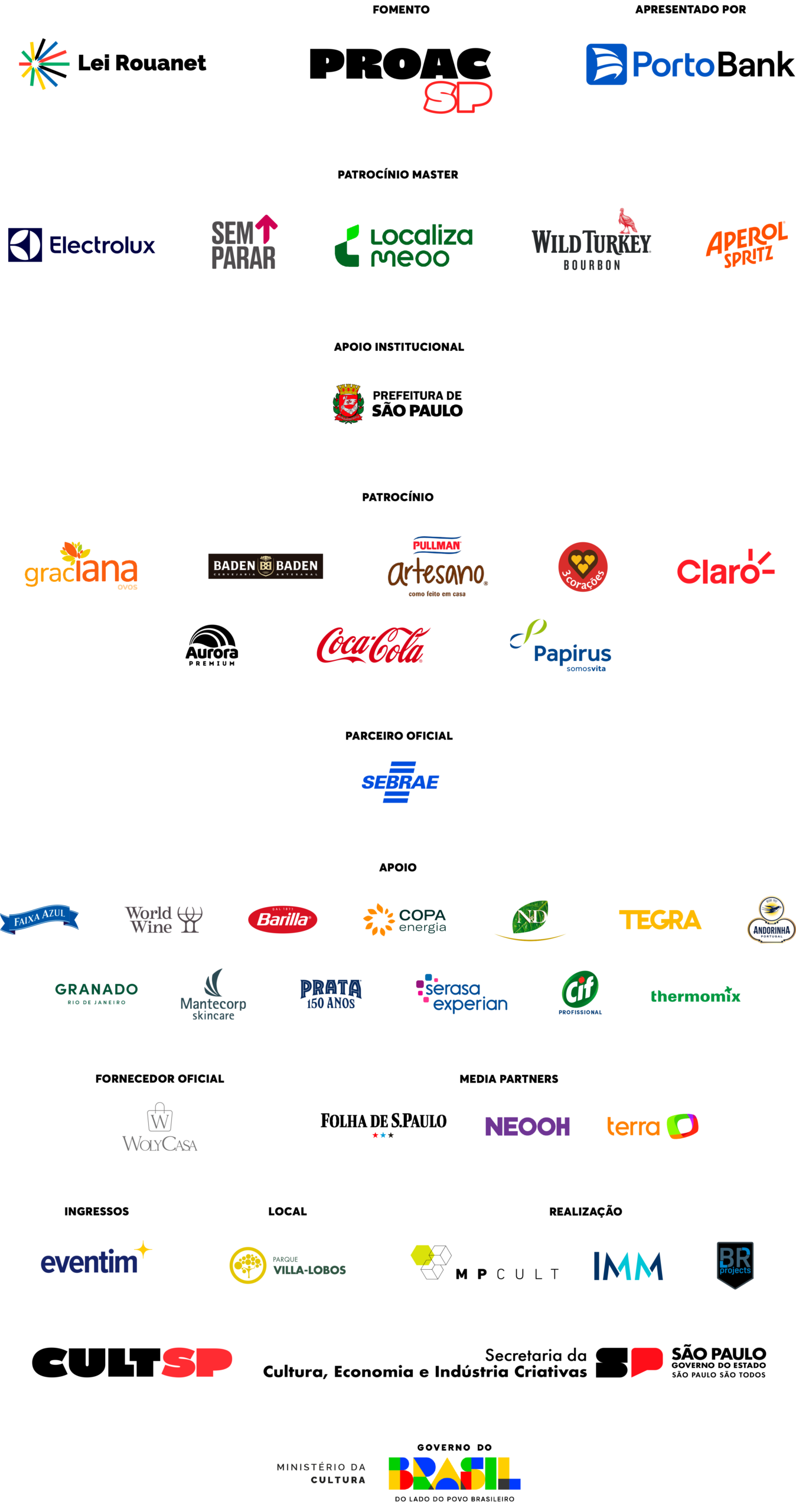 Taste Brasil - Barra de Logos